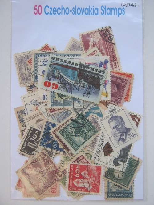 CZECHOSLOVAKIA - 50 STAMPS - VERY LITTLE DUPLICATION