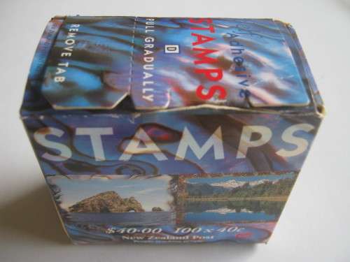 NEW ZEALAND -  1996 NEW ZEALAND SCENARY - BOX OF 100 x SELF-ADHESIVE STAMPS