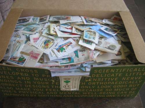 SHOEBOX FULL OF RSA BETWEEN 1960 AND 2000 - ON PAPER