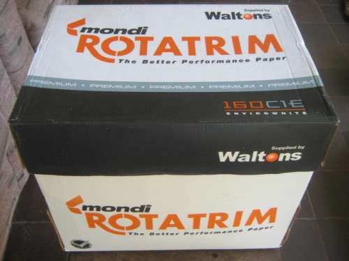 "ROTATRIM" BOX OF RSA 1995 RUGBY WORLD CUP - ON PAPER