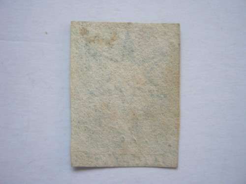 CEYLON - 1857 DEFIN ISSUE QV (IMPERF) - 2d GREEN SINGLE (NO MARGINS) - USED