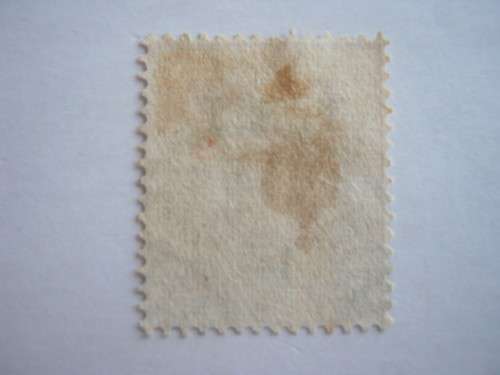 OFS - 1900 DEFIN ISSUE OPTD V.R.I. "STOPS LEVEL" - 1/- ON 1/- BROWN - SINGLE WITH VARIETY - USED