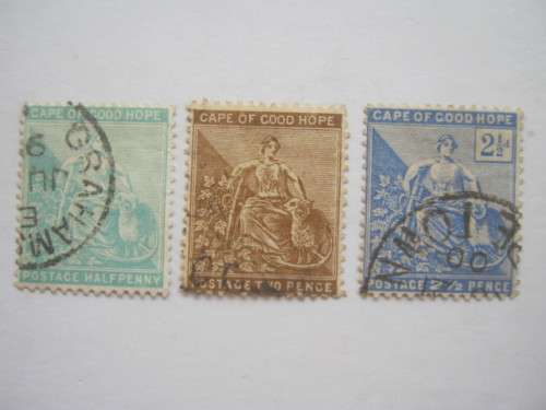 COGH - 1893-98 DEFIN ISSUE `NEW COLOURS` - PART SET OF SINGLES - USED