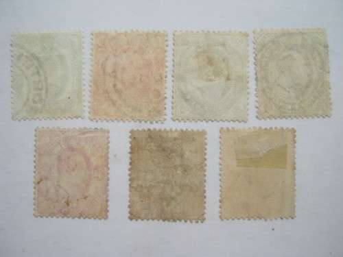 COGH - 1902-04 DEFIN ISSUE `KEVII` - SHORT SET OF SINGLES - FINE USED