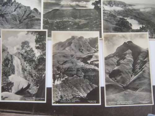 POSTCARDS - PHOTOS OF THE DRAKENSBERG, NATAL - 12 UNUSED POSTCARDS