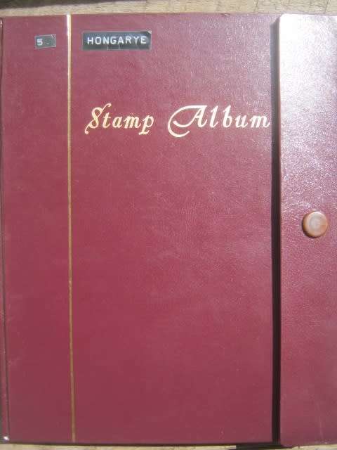 STAMP ALBUM - GOOD SELECTION of STAMPS FROM HUNGARY - IN EXCESS OF 700 STAMPS