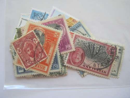 EAST AFRICA - 20 x LOOSE STAMPS