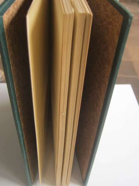 STANLEY GIBBONS `UTILE` HINGED LEAF STAMP ALBUM WITH 50 LEAVES - NEVER USED