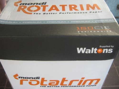 `ROTATRIM` BOX - 75% FULL OF RSA ON PAPER