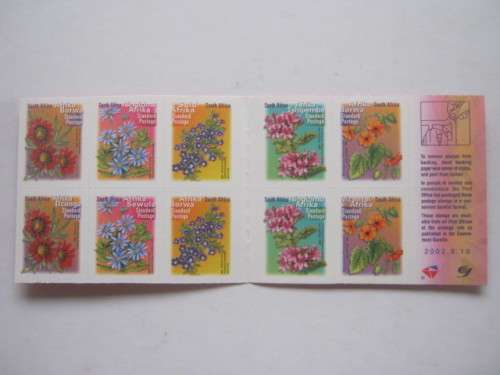 RSA - 2000 7th DEFIN ISSUE (STD POST) - 4 x COMPLETE BOOKLETS OF 10 SELF-ADHESIVE - VARIOUS PRINTS