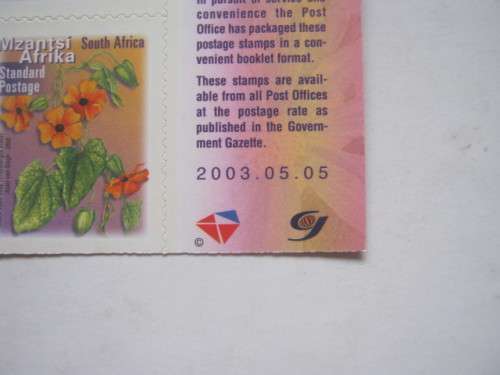 RSA - 2000 7th DEFIN ISSUE (STD POST) - 4 x COMPLETE BOOKLETS OF 10 SELF-ADHESIVE - VARIOUS PRINTS