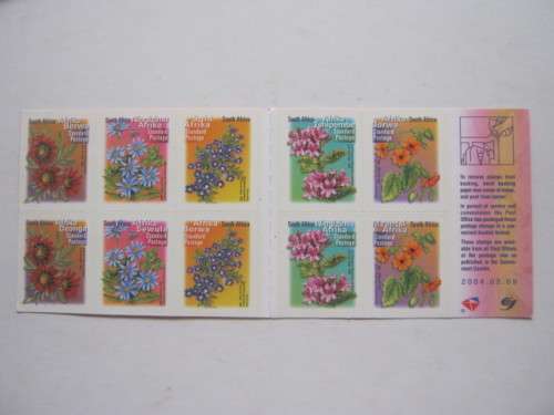 RSA - 2000 7th DEFIN ISSUE (STD POST) - 4 x COMPLETE BOOKLETS OF 10 SELF-ADHESIVE - VARIOUS PRINTS