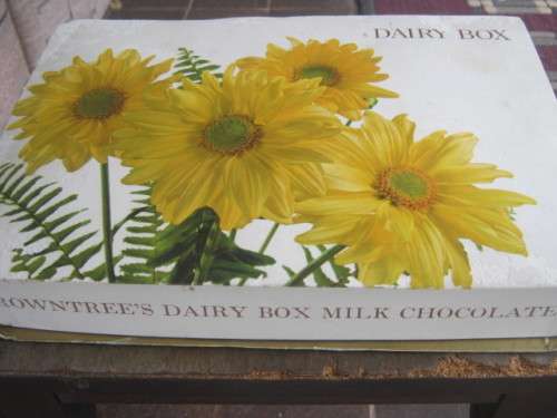 ROWNTREES `DAIRY BOX` FULL OF STAMPS ON PAPER - MOSTLY RSA/UNION