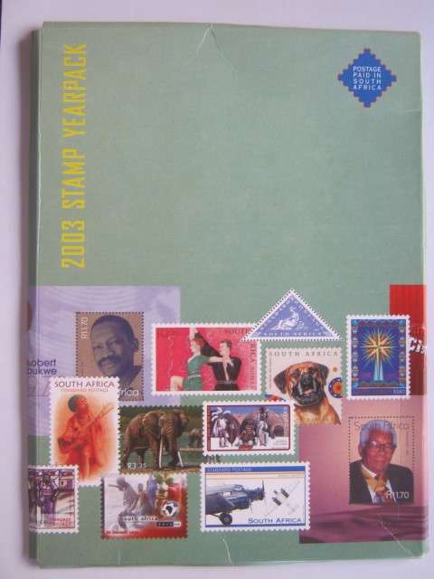 RSA - 2003 YEARPACK - HIGH C/V - SHEETLETS, MINISHEETS and SINGLES - CTO