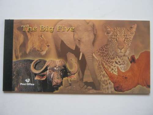 RSA - 2001 THE BIG FIVE - SOUVENIR BOOKLET - COMPLETE