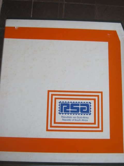 `PHILATELIC SERVICES` PREPRINTED ALBUM (WITH SLIPCASE) - RSA 1961 to 1980 - INCLUDING STAMPS