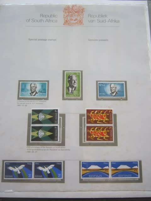 `PHILATELIC SERVICES` PREPRINTED ALBUM (WITH SLIPCASE) - RSA 1961 to 1980 - INCLUDING STAMPS