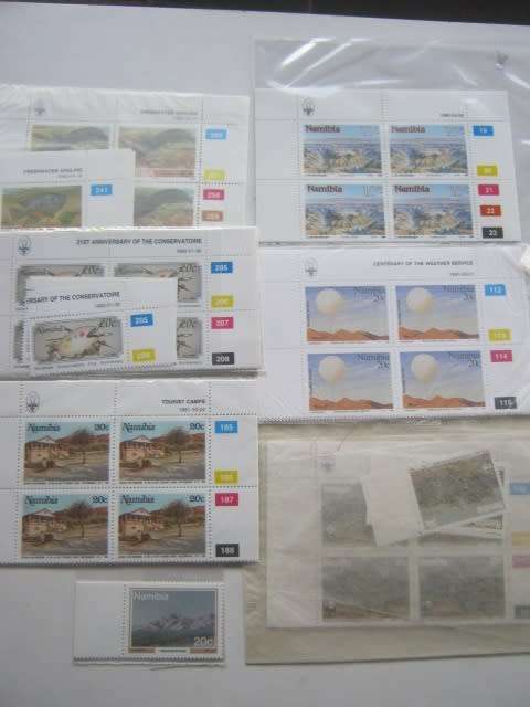 NAMIBIA - 1990/91/92 Selection of Full Sets of Controls/Singles - MNH