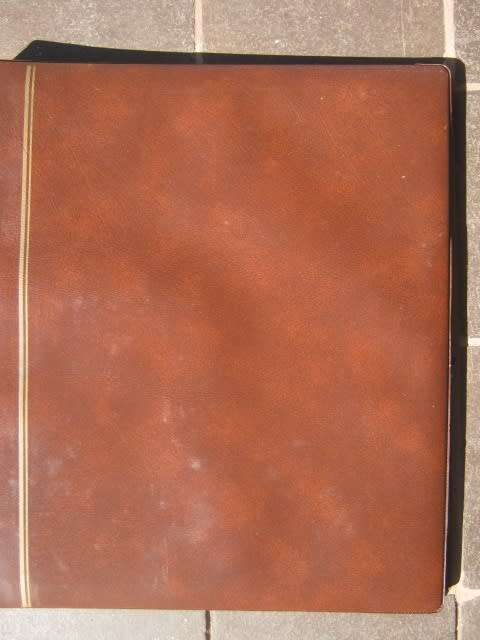 EMPTY `MAXICARD` ALBUM WITH 15 PLASTIC SHEETS - GOOD CONDITION