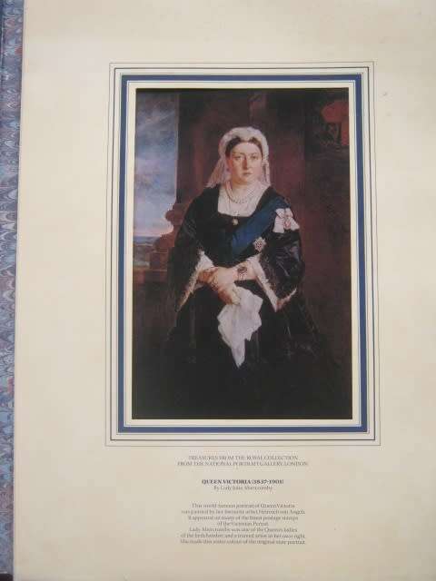 PRINTS FROM THE ROYAL COLLECTION - QV, KEVII, KGV, KGVI and QEII - HOUSED IN STURDY FOLDER