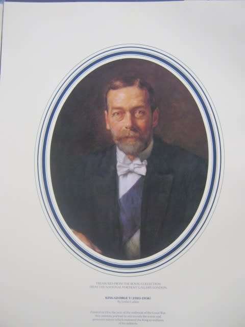 PRINTS FROM THE ROYAL COLLECTION - QV, KEVII, KGV, KGVI and QEII - HOUSED IN STURDY FOLDER