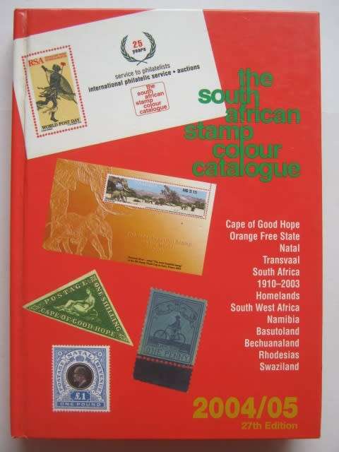 SOUTH AFRICAN STAMP COLOUR CATALOGUE - 27th EDITION 2004/05