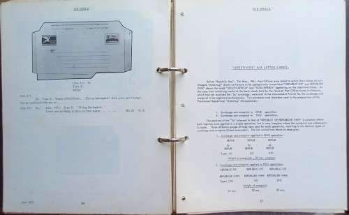 STAMPS OF THE REPUBLIC OF SOUTH AFRICA - HANDBOOK/CATALOGUE IN TWO VOLUMES - PUBLISHED 1969