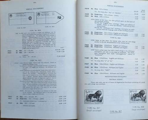 STAMPS OF SOUTH AFRICA - HANDBOOK/CATALOGUE - 2nd REVISED EDITION - PUBLISHED 1979