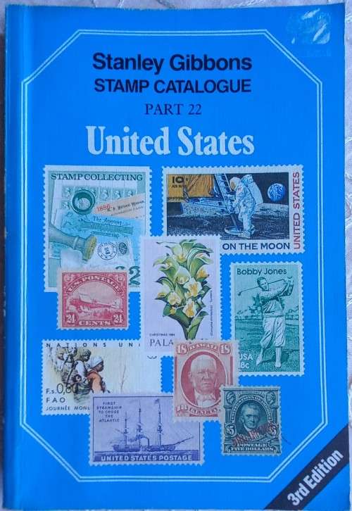 STANLEY GIBBONS STAMP CATALOGUE - UNITED STATES - 3rd EDITION PUBLISHED 1990