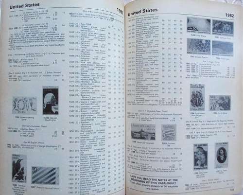 STANLEY GIBBONS STAMP CATALOGUE - UNITED STATES - 3rd EDITION PUBLISHED 1990