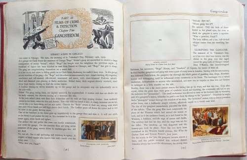 1940`s PUBLICATION - CINEMA CAVALCADE (VOLUME II) - CIGARETTE CARDS - INCOMPLETE