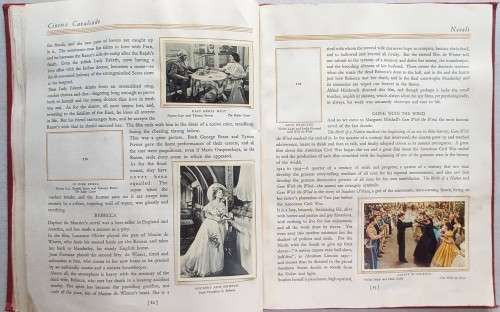 1940`s PUBLICATION - CINEMA CAVALCADE (VOLUME II) - CIGARETTE CARDS - INCOMPLETE