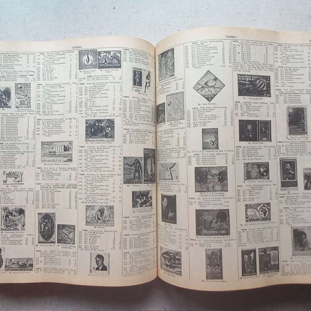 Stanley Gibbons  Stamps of the World Stamp Catalogue `Simplified` - 1981 edition