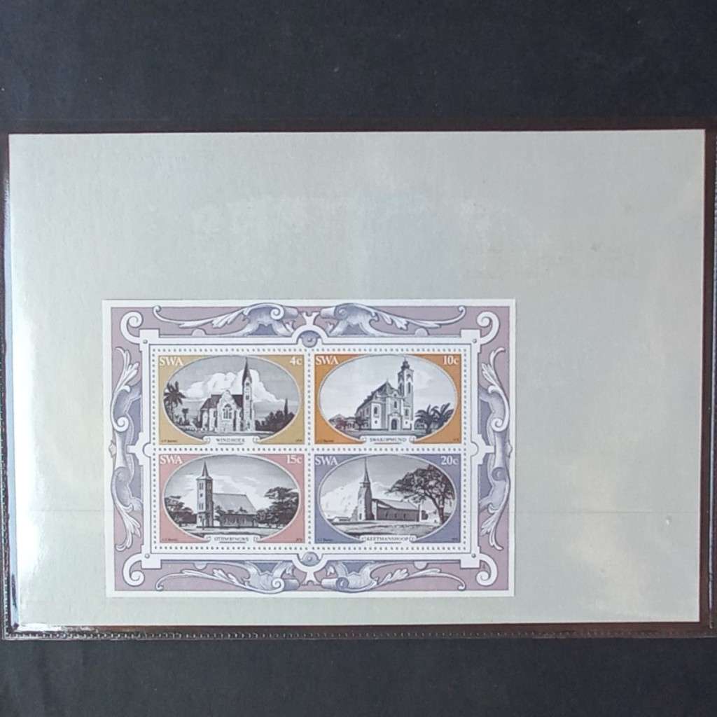 SWA - 1978 Year Pack as issued by SAPO - Singles + Miniature Sheet - MNH