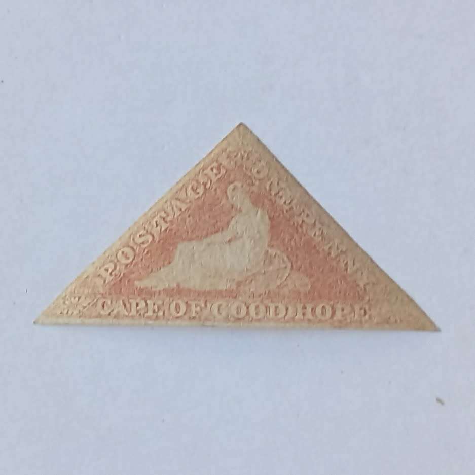 COGH - 1858 1d Pale Rose - Single - Unused with COA