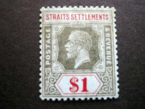 STRAITS SETTLEMENTS - $1 (SG165) - M/HR