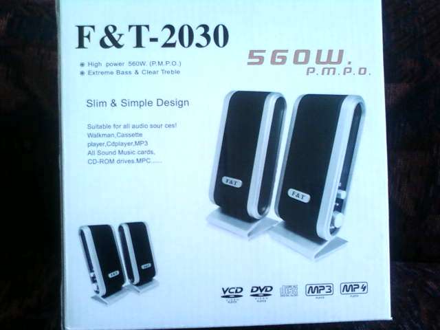 SPEAKERS- slim & simple design