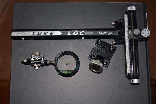 SURE-LOC Challenger 550 Compound Bow Sight + Cartel Fibre Optic Scope