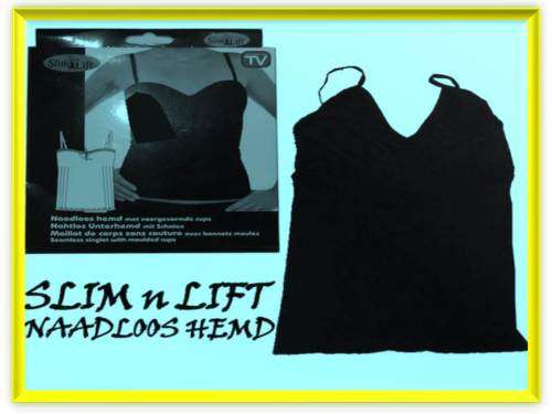 SLIM-A-LIFT SEAMLESS VESTS WITH CUPS AS PER TV ADVERTS