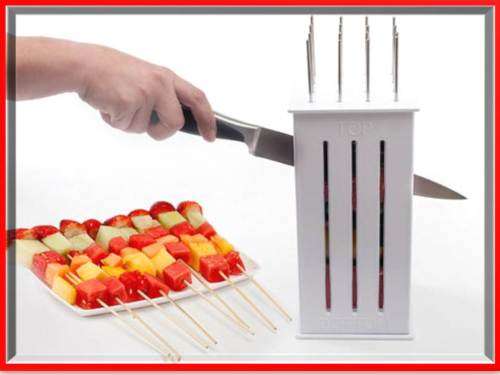 THE NEW MAGIC BROCHETTE EXPRESS WITH 16 SKEWERS