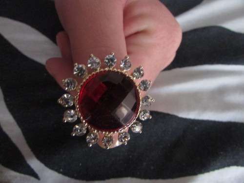 IMPORTED  DESIGNER GOLD EP RING WITH HUGE AUSTRALIAN STONE 6,7,8,9&16,17,18,19(Free import costs