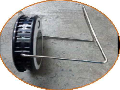 SOLAR CAMPING LED WITH TELEPHONE CHARGING POINT