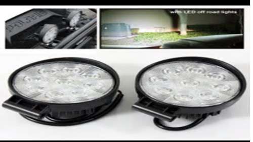 27W X  9 LED SPOT OR WORK LIGHT FOR SUV,TRUCKS,BOATS  AND 4X4LOVERS OR JUST CAMPING