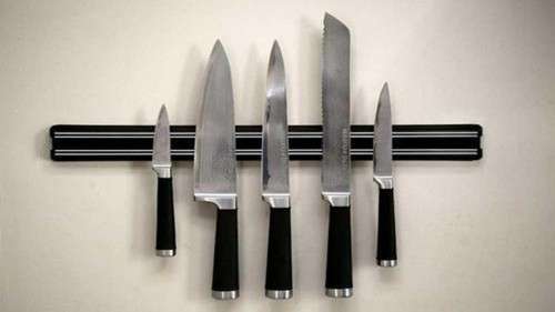 55CM !! Wall Mount Magnetic Knife Storage Holder Chef Rack
