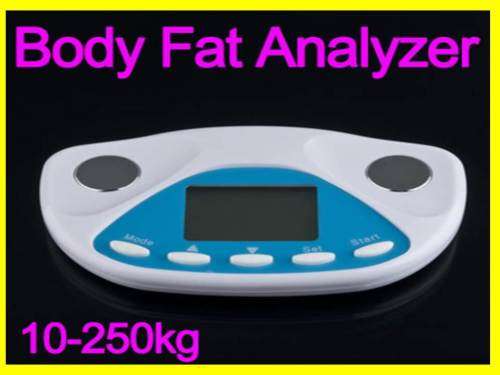 Digital LCD body fat analyzer monitor weight loss tester controller BMI analyzer