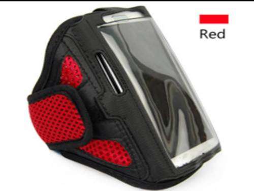 Sports Gym Armband Case Cover Pouch For Samsung GalaxyS3 S4 S5 i9300 i9500 i9600     Colour in RED