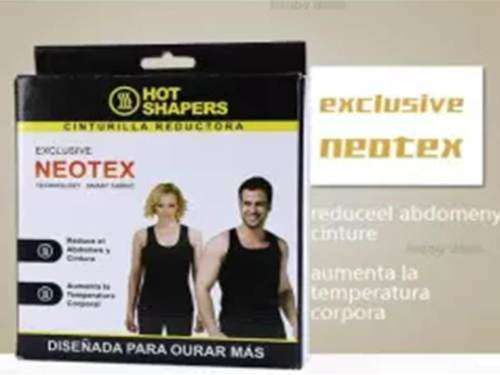 HOT SHAPERS  SPORTS NEOTEX STRETCH SLIMMING FITNESS MAN TRAINING VESTS