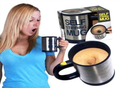 SELF STIRRING MUGS