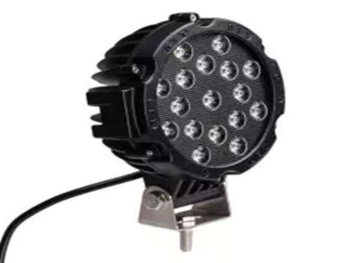 51w Round Led Light 7" Spot Work Off Road Fog Driving Roof Bar Bumper for SUV Boat 4x4 Jeep Lamp