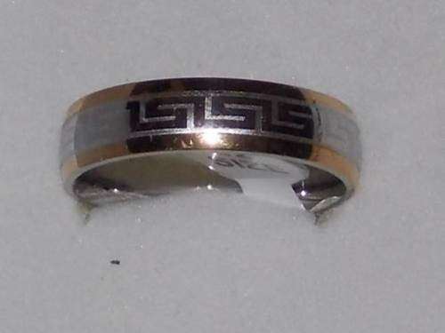 HIGH CLASS GOLD FILLED TWO TONE RING FOR HIM OR HER SIZE 19,20,21 AND 22